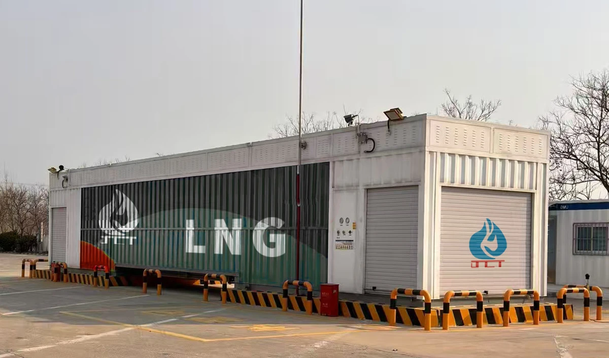 Containerized LNG station Containerized LNG station